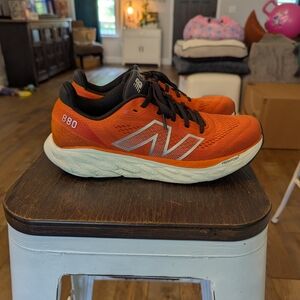 New Balance Orange Running Shoes